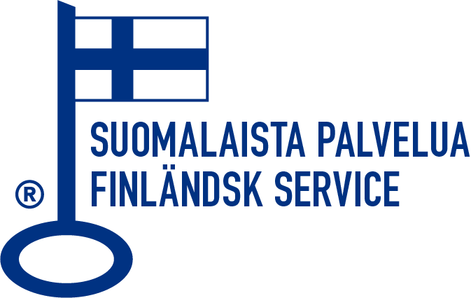 Nyckelflaggan: Suomalaista palvelua – Finländsk service